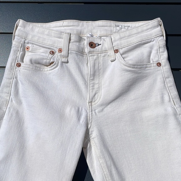 Rag & Bone "Cate” Mid-Rise Ankle Skinny Jeans - Picture 5 of 14